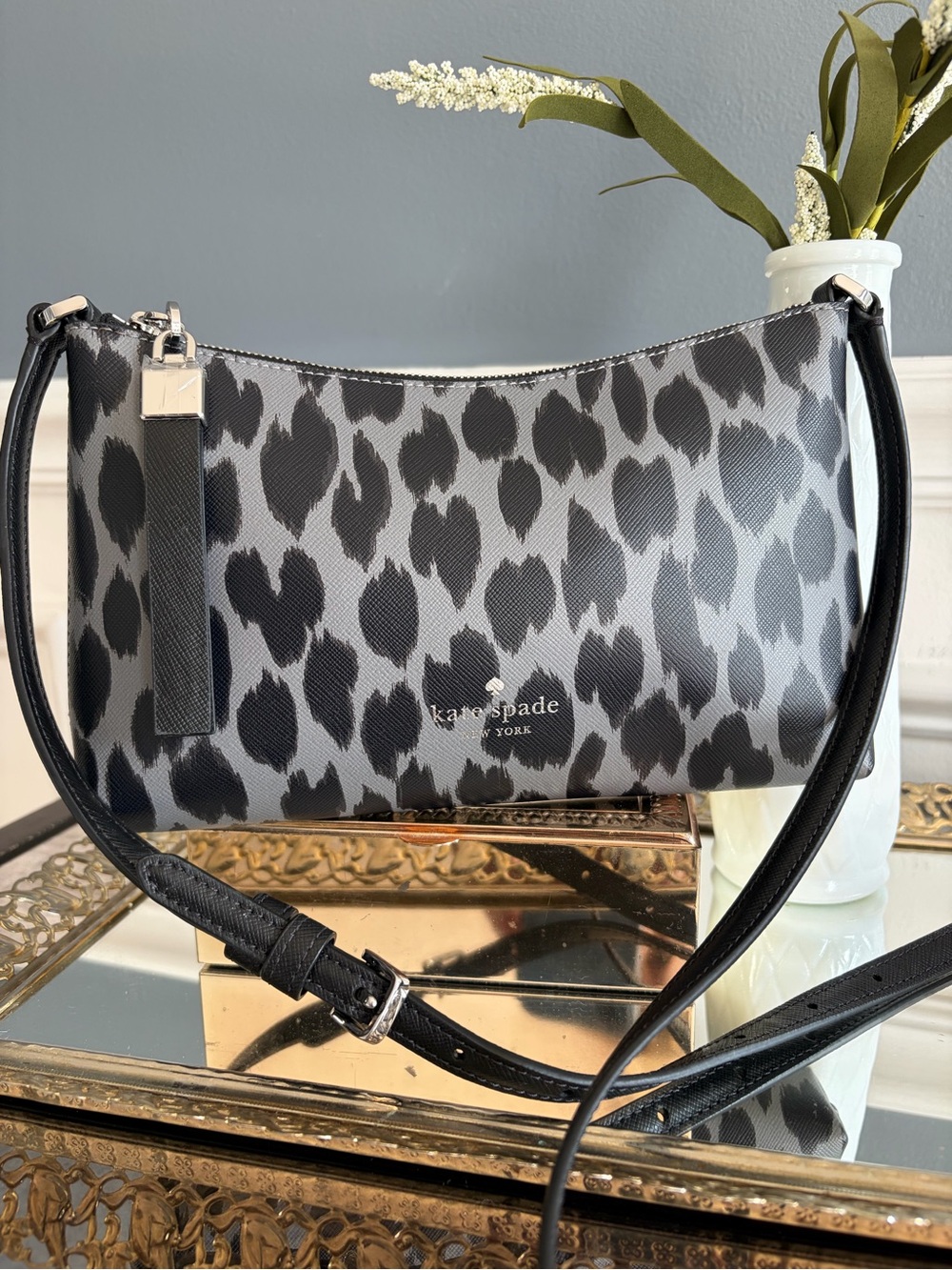 Kate Spade Sadie Leopard Crossbody
